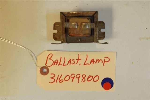 FRIGIDAIRE STOVE 316099800 Ballast-lamp USED PART FRIGIDAIRE STOVE 316099800 Ballast-lamp USED PART